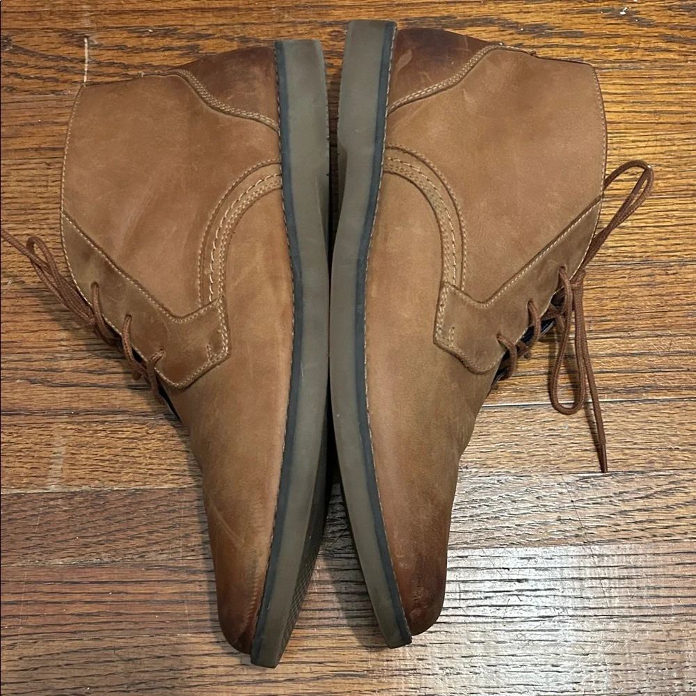 Sperry Brown Leather Ankle Boots